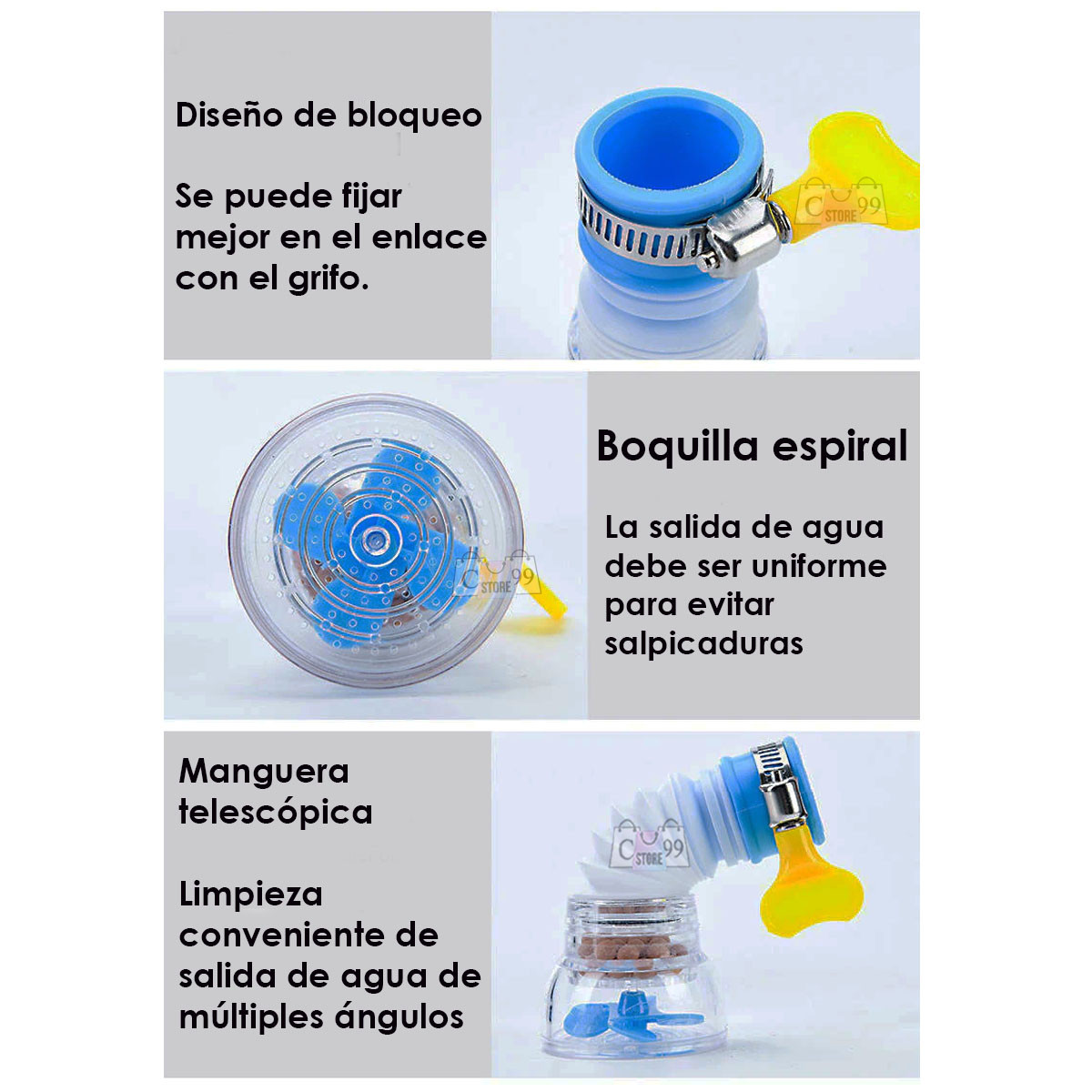 Miniatura 9 de Filtro Purificador y Ahorrador De Agua